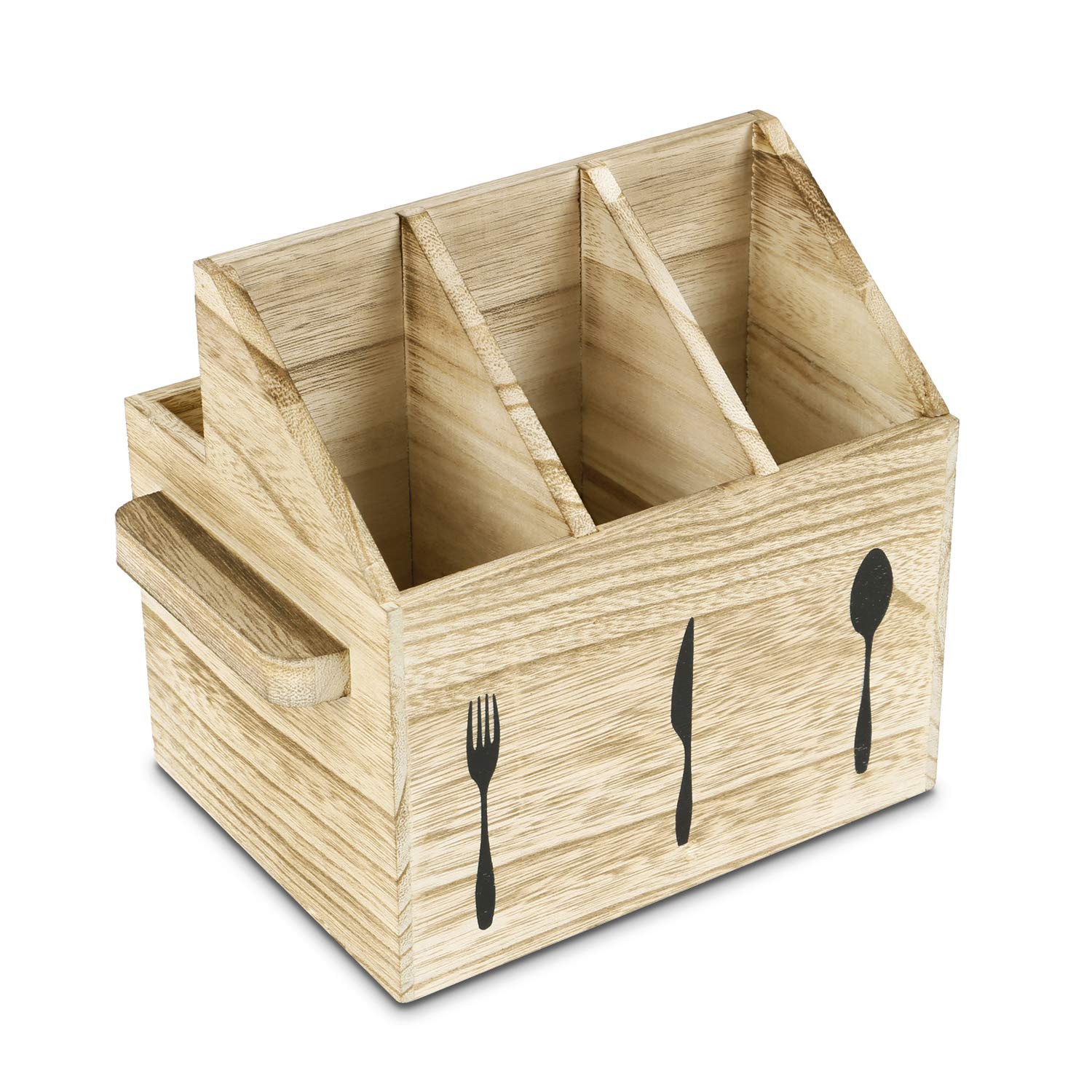 Ikee Design elegant oak caddy for weddings and parties