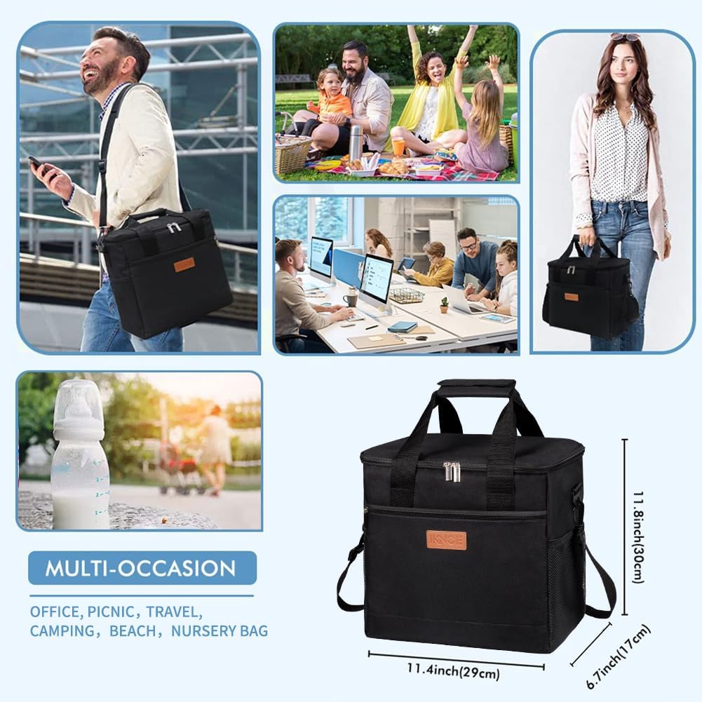 iknoe top-handle portable design enables quick grabbing and packing.