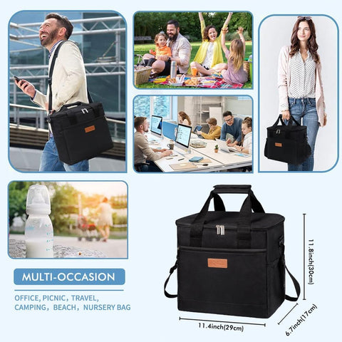 iknoe top-handle portable design enables quick grabbing and packing.