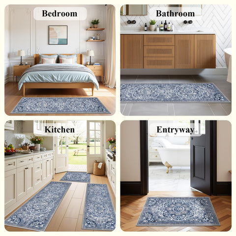 Ileading boho rug in a cozy bedroom or bath area