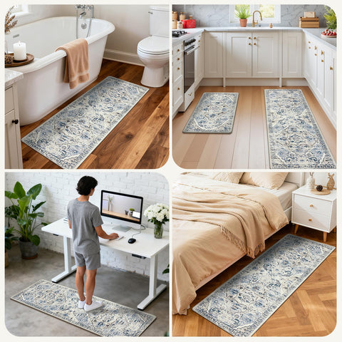 Ileading kitchen rug 20x59 with 20x32 pairing suits busy kitchens