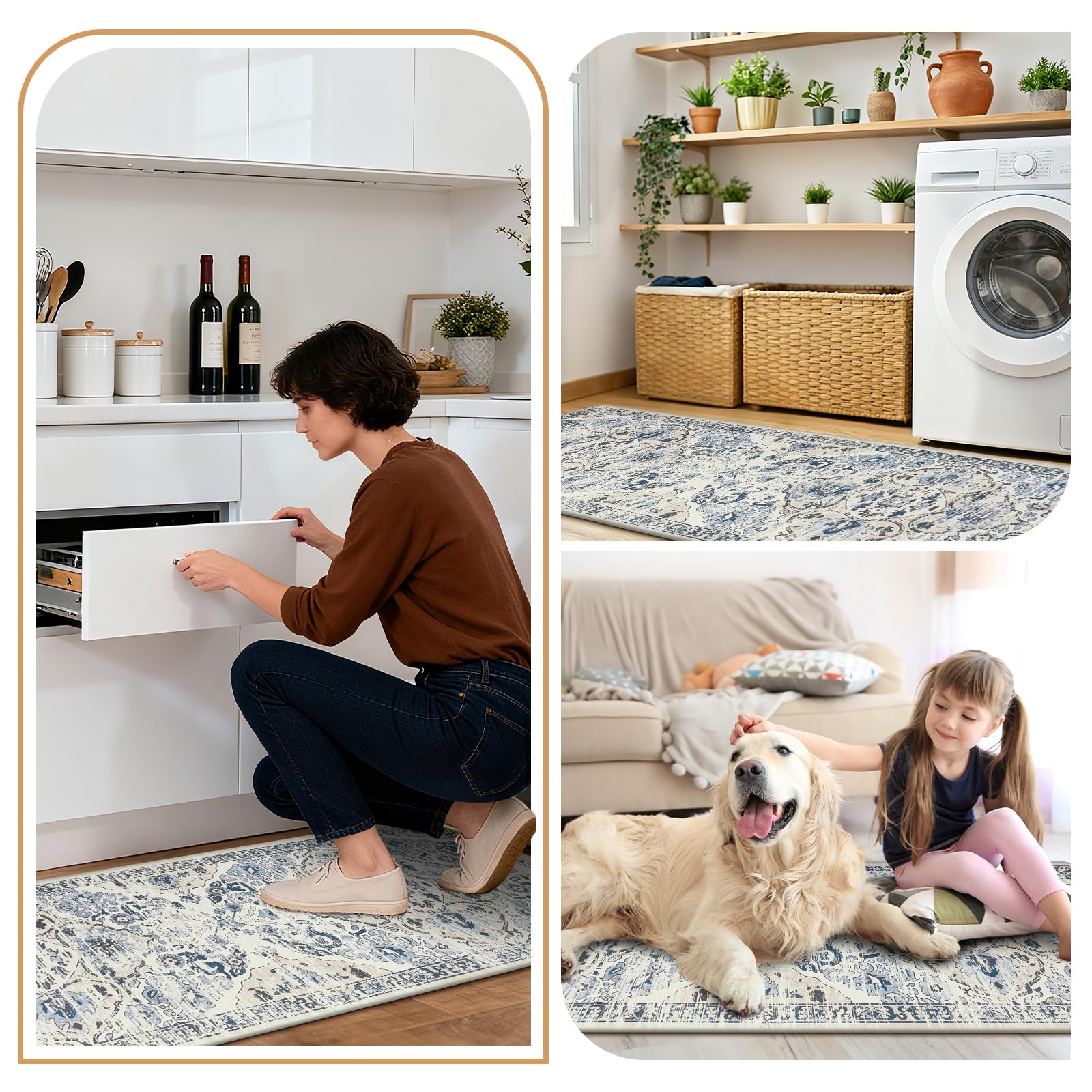 Ileading durable cushioned mats for laundry and office use