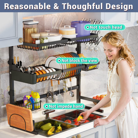 ilvvan kitchen counter organizer for efficient space utilization