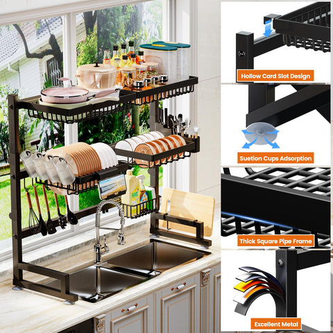 ilvvan organizes the sink area and frees cabinet space
