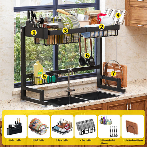 ilvvan easy to install over the sink for a clutter-free counter