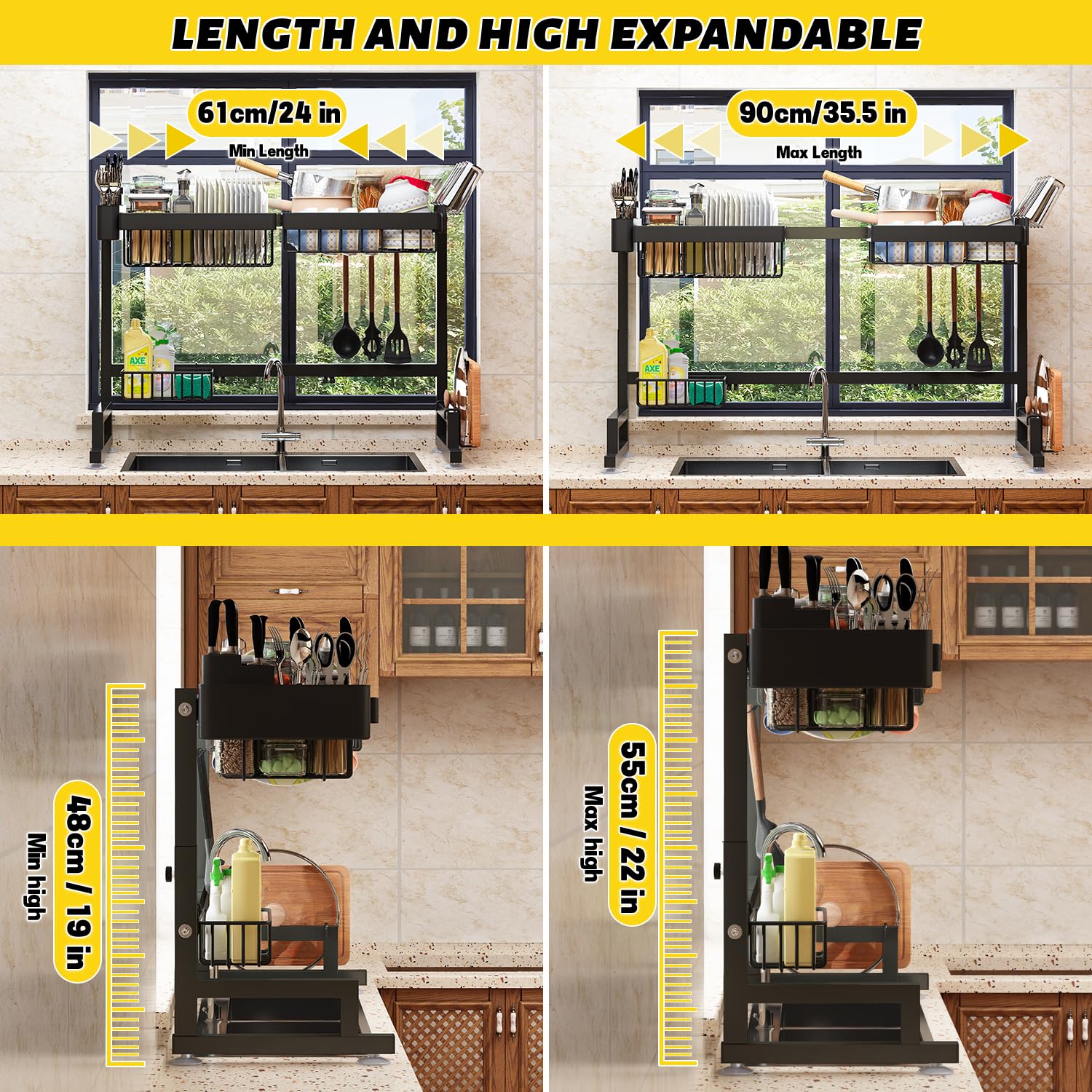 ilvvan durable rack promotes fast air circulation for drying