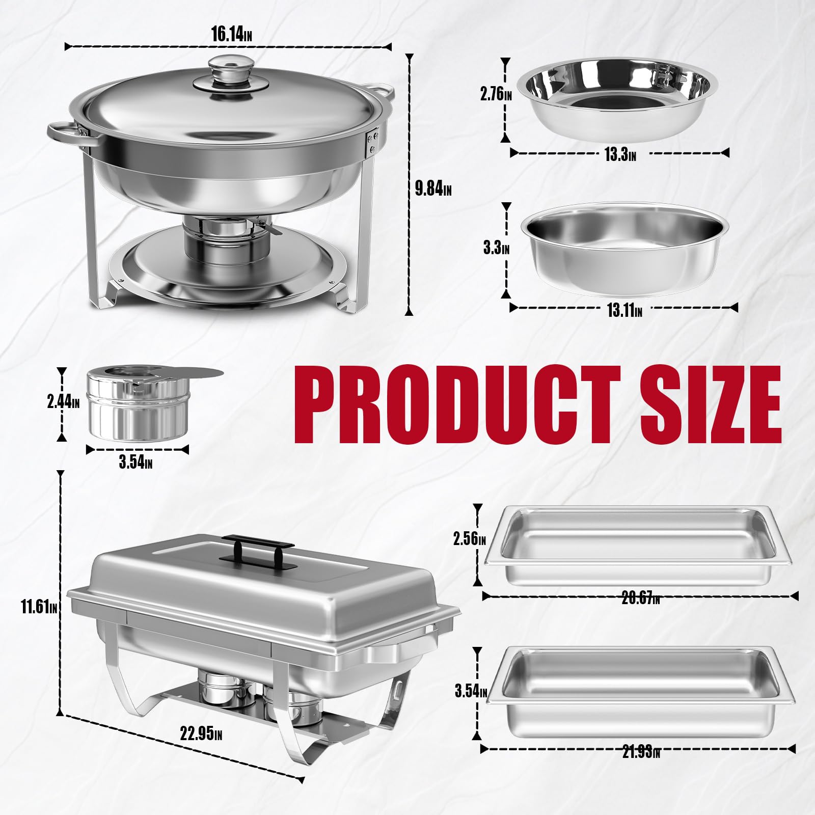 IMACONE round 5 qt pan ideal for sauces and sides, easy serving