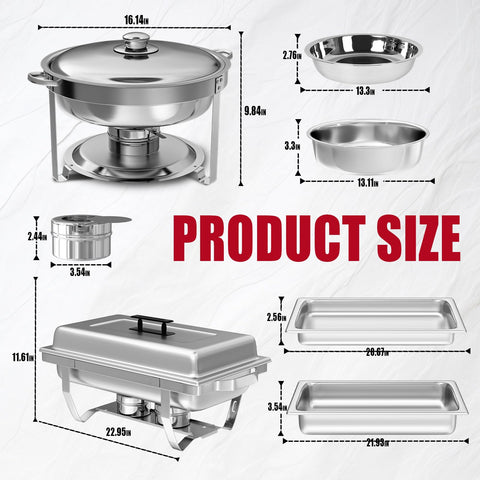 IMACONE round 5 qt pan ideal for sauces and sides, easy serving