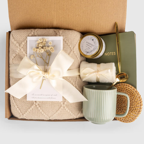 Anforsun luxury plush throw blanket for cozy moments