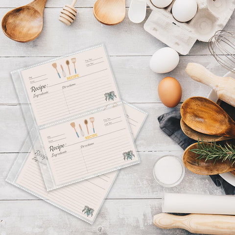 TAOLABV versatile sleeves for clipping, photos, and recipe organization.