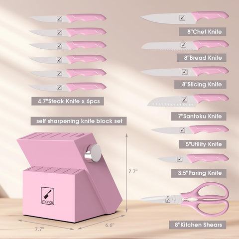 imarku 14-piece collection includes essential blades for meals