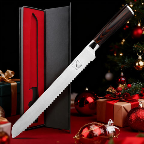 imarku bread knife corrosion-resistant stainless steel maintains sharpness over time