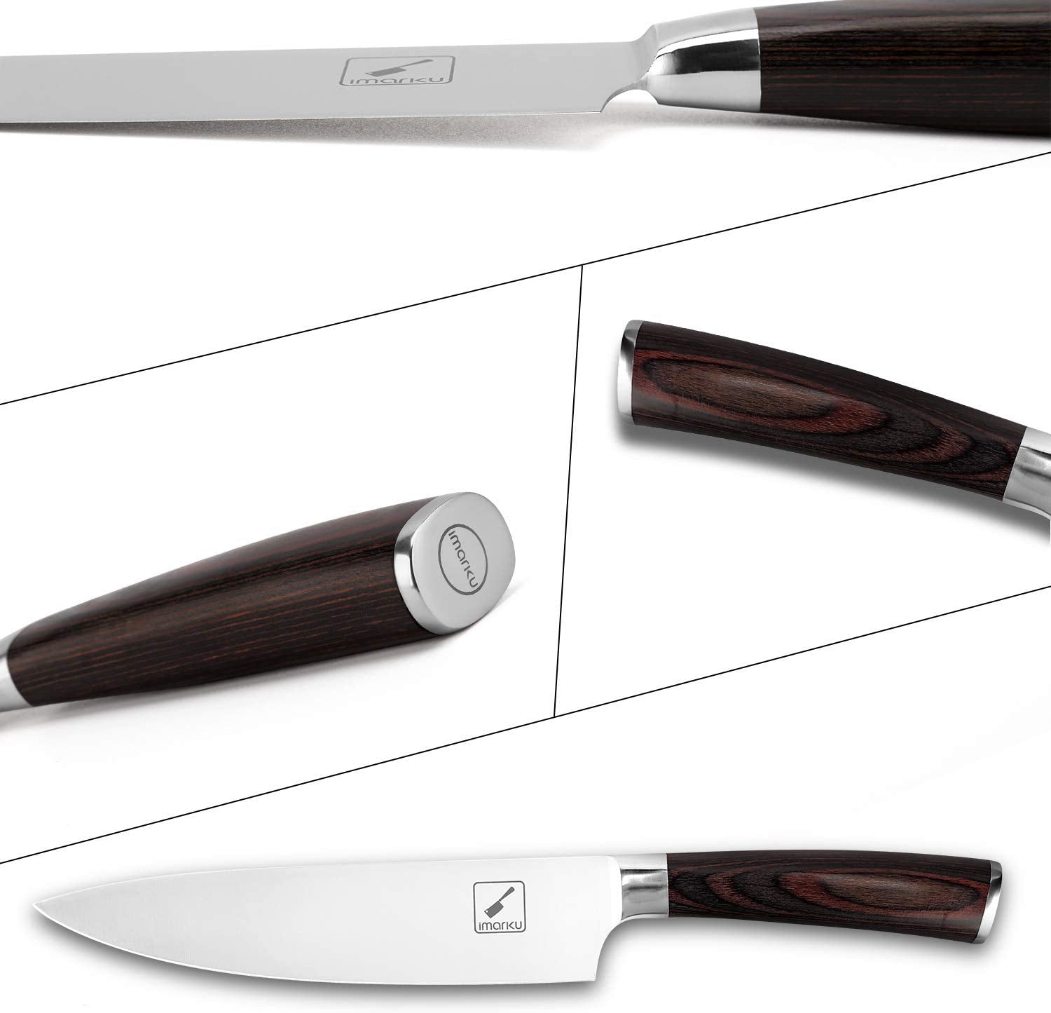Imarku chef knife 8 inch gift box ready packaging for thoughtful gifts