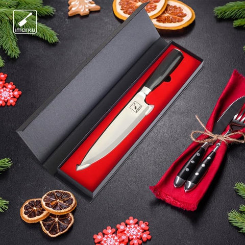 imarku chef knife 8-inch right-handed design tailored for control