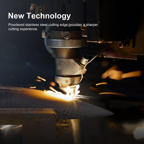 imarku Damascus chef knife edge retention supports long-lasting sharpness