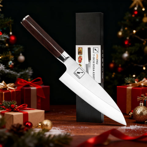 imarku deba knife 7-inch gift-ready packaging makes a thoughtful present