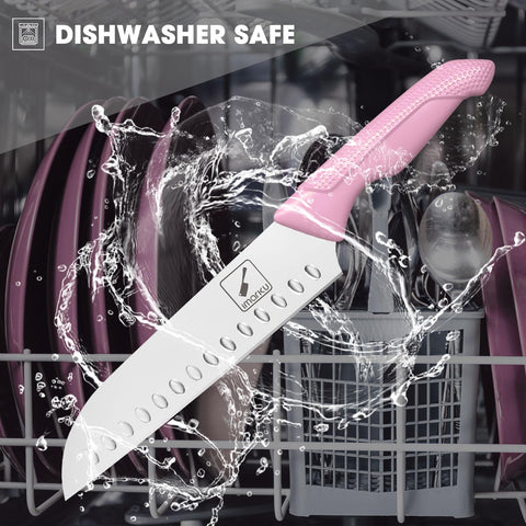 imarku dishwasher-safe knives simplify cleanup after cooking