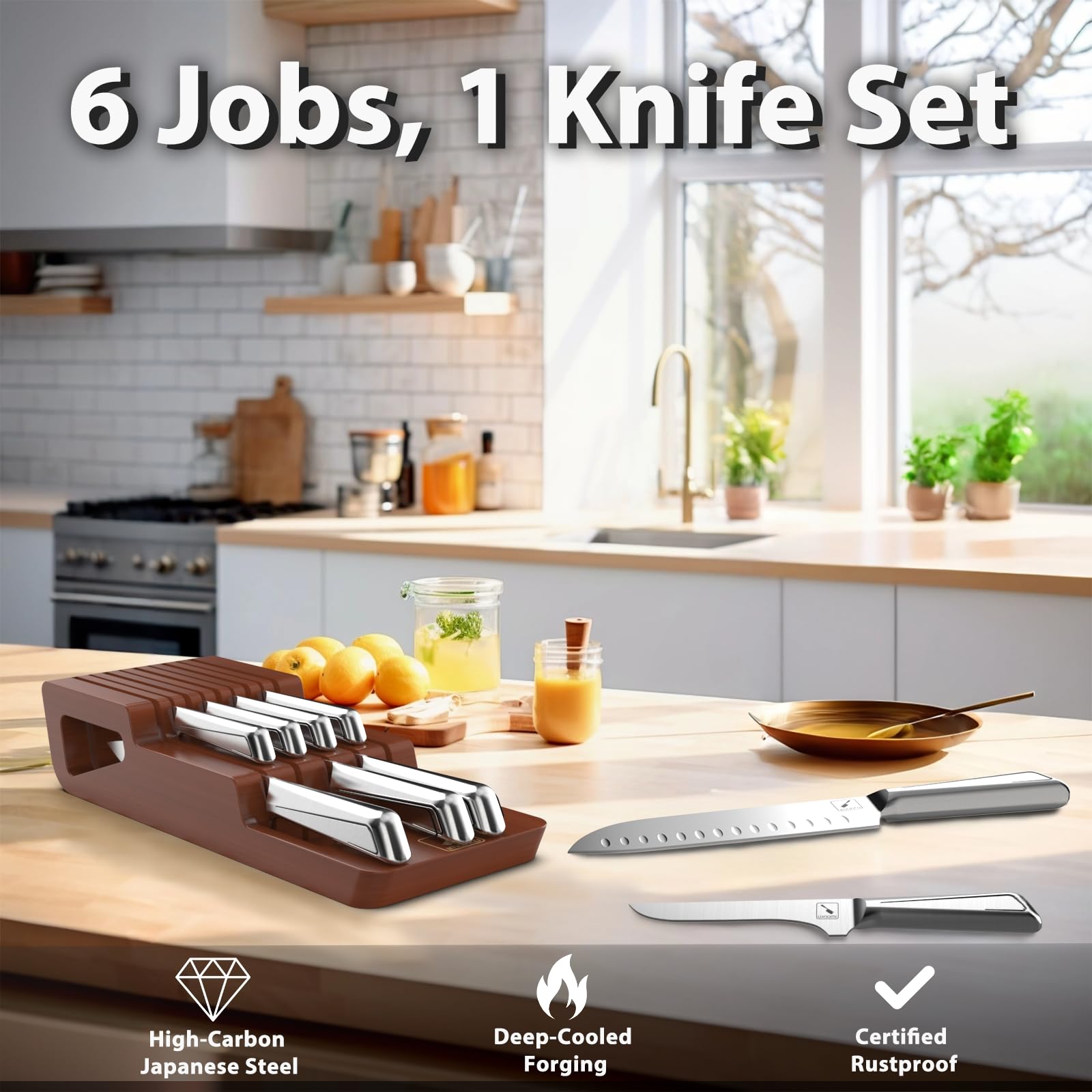 imarku dishwasher safe knives offer convenient cleanup without sacrificing performance