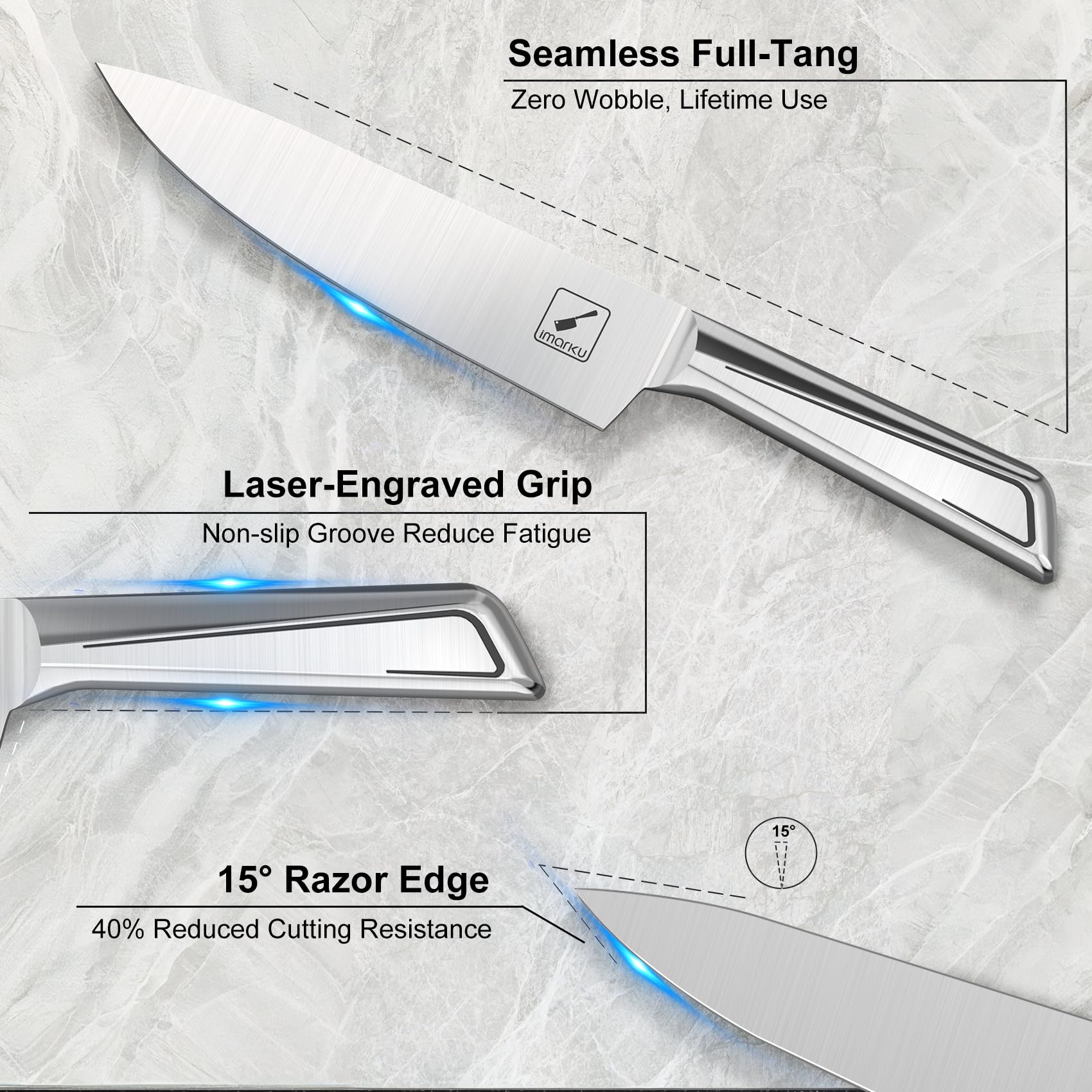 imarku gift ready knife set makes a thoughtful kitchen upgrade