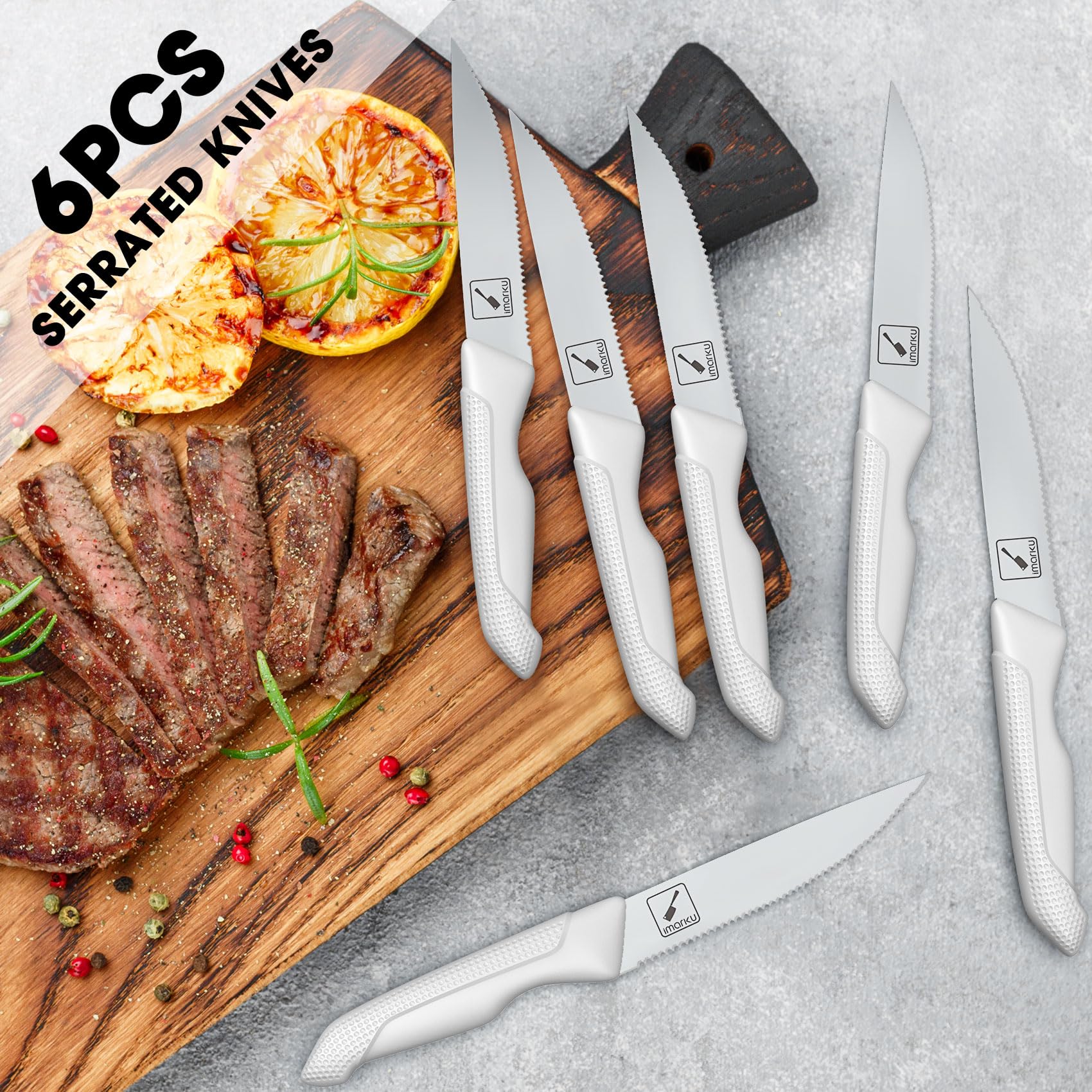 Imarku kitchen shears ready for poultry and herb trimming.