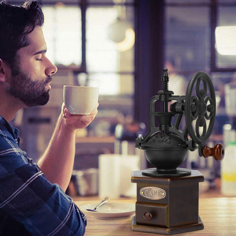 IMAVO coffee-ground setup demonstrates versatile use for beans and spices.