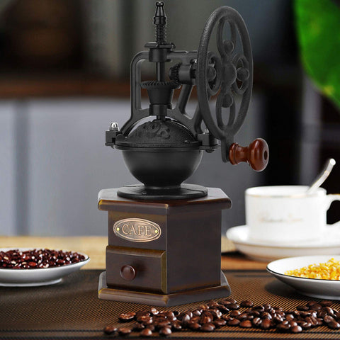 IMAVO wooden grinder in daily use evokes warm aroma and tactile satisfaction.