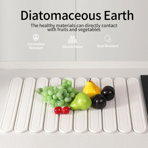 Imgrose stone drying mat with non-slip pad for stability