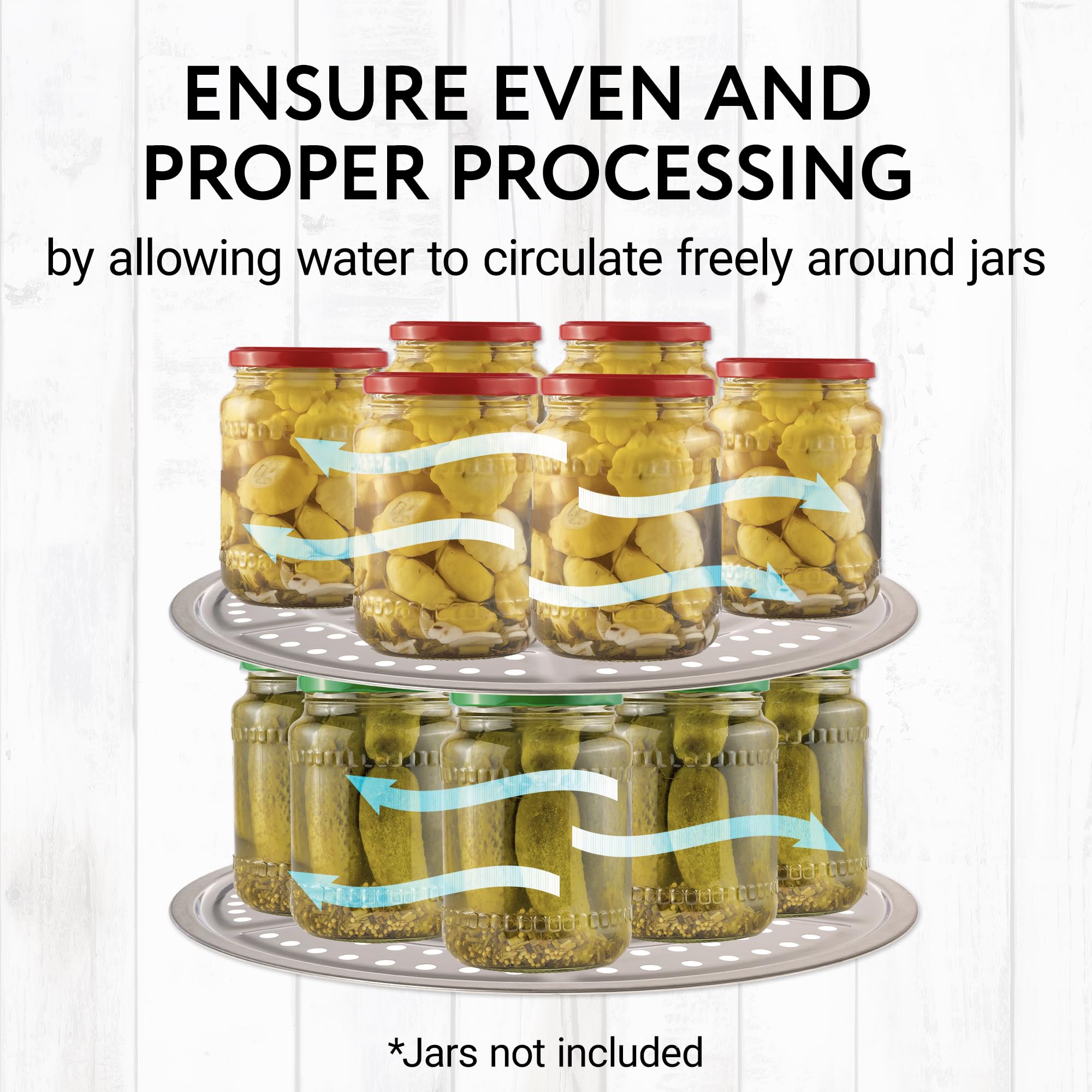 IMPRESA stainless steel rack durable construction for repeated kitchen use.