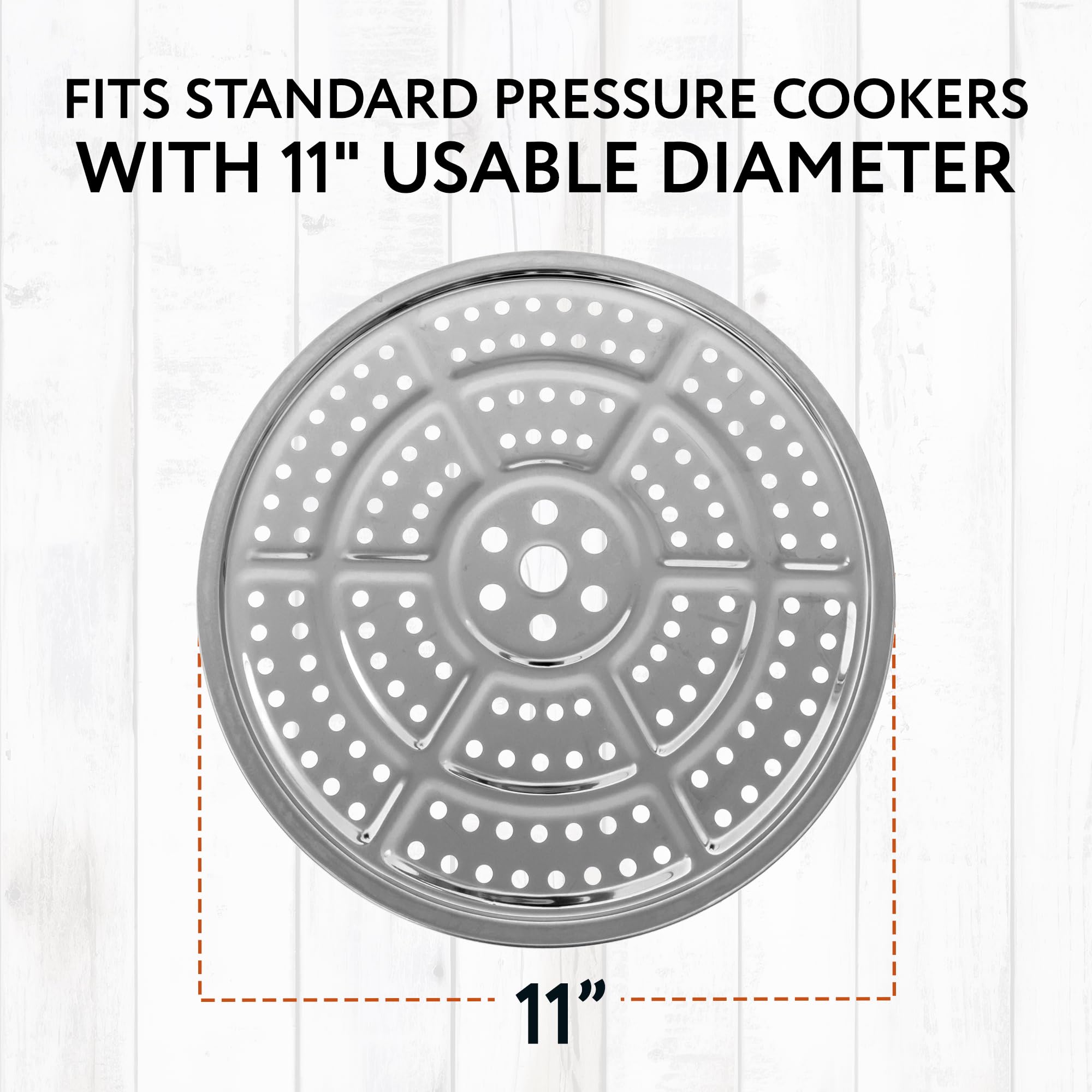 IMPRESA rack versatile for steaming tamales and jar canning.