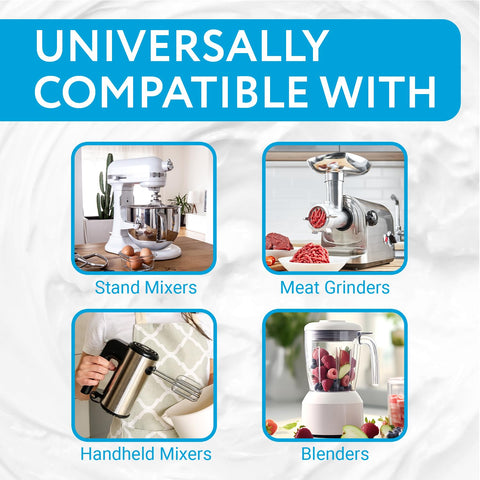 IMPRESA grease applied to stand mixer gears for smooth operation during heavy mixing.