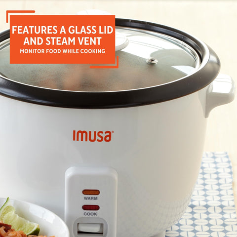 Imusa nonstick inner pot eases cleaning and prevents sticking