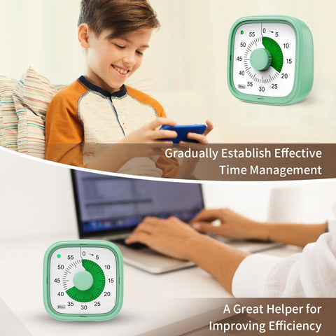 Incolumitas Visual Timer durable body withstands frequent classroom use.