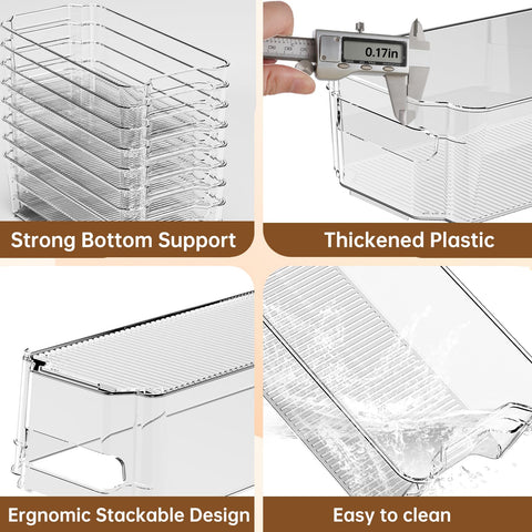 Incostar BPA-free pantry storage bin for organized shelves