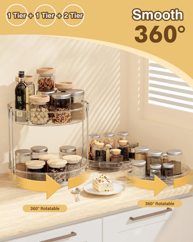 Incostar 11.81-inch two-tier assembly demonstrating extra vertical storage