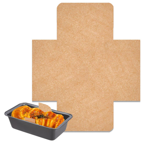 Incycall loaf pan liners 10x5 inch provide easy release for bread and cakes.