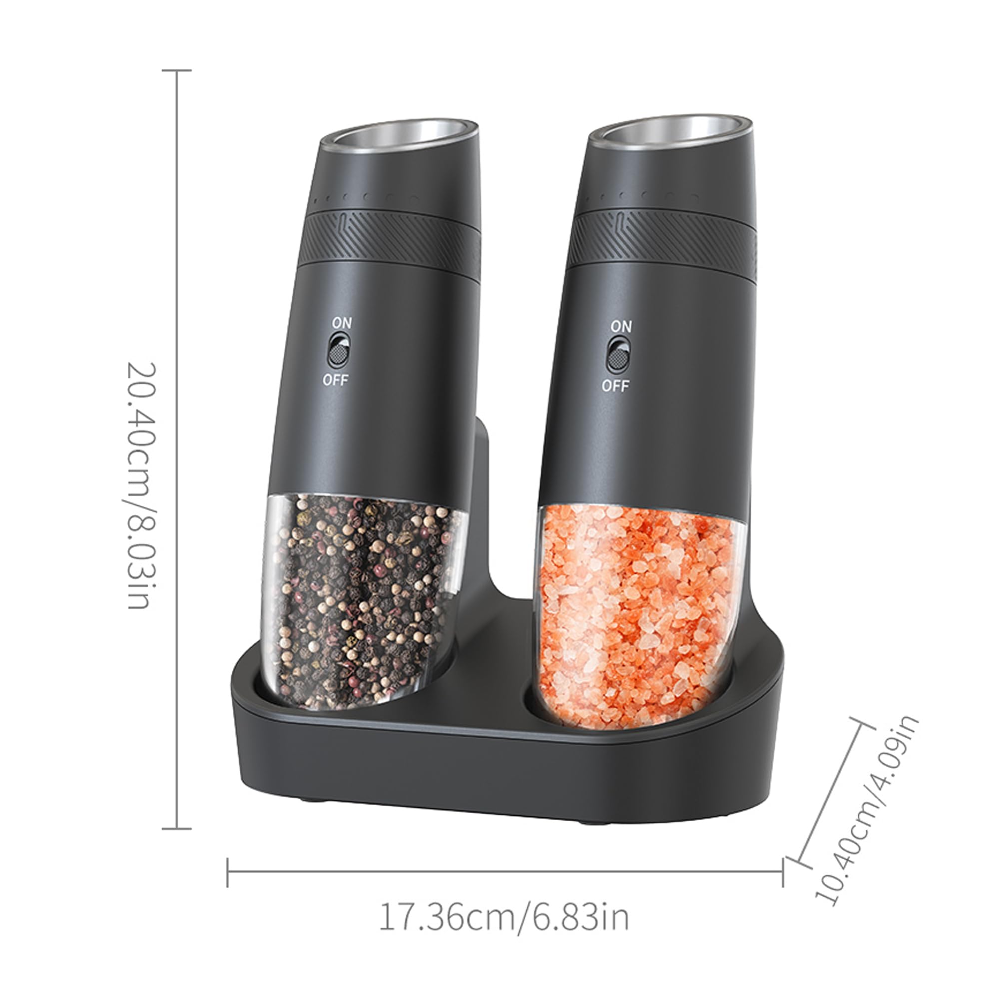 Indelala gravity electric grinder gift-ready packaging suits food lovers.