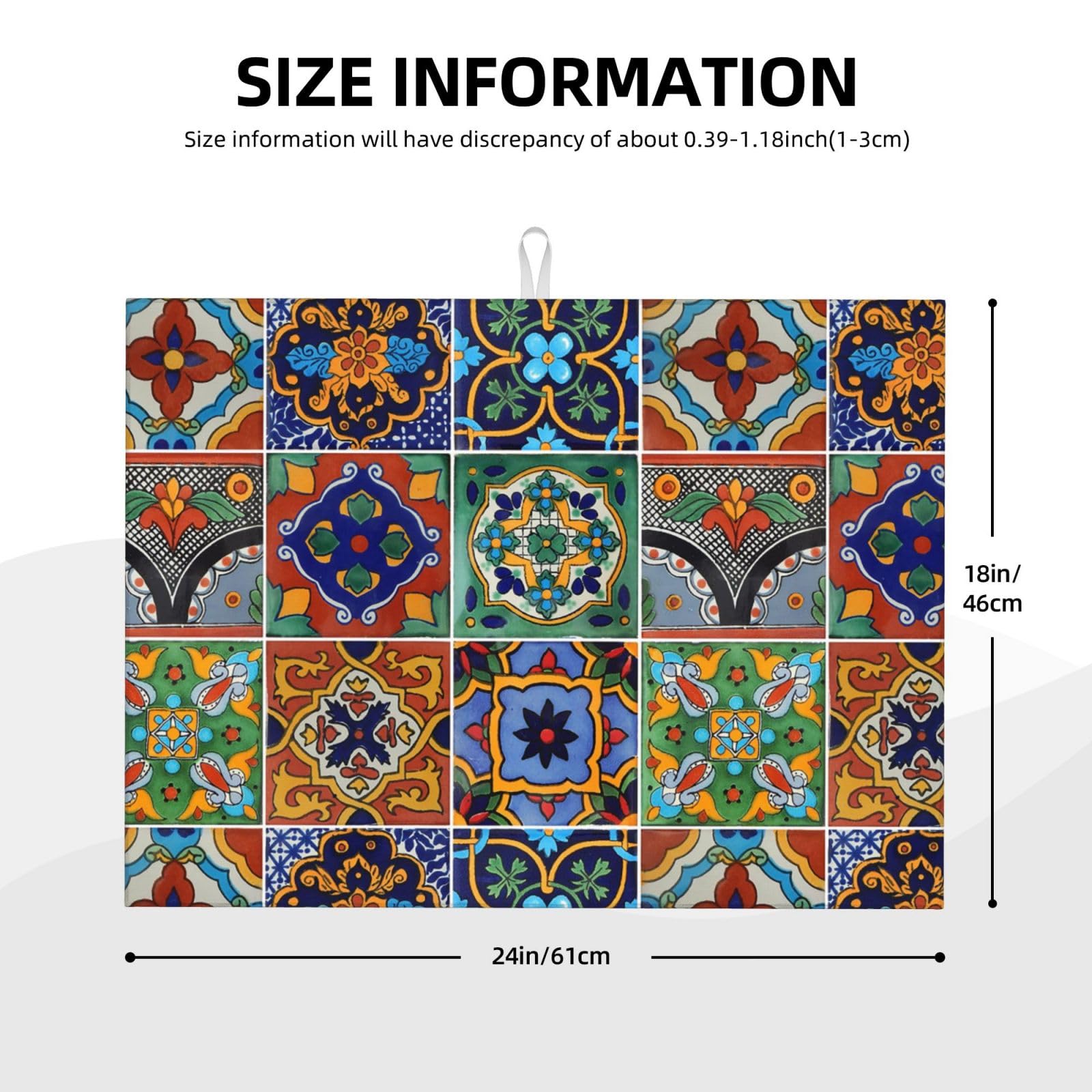 Indokyeyqaz large 18x24 drying mat provides versatile under-sink coverage for bowls and gadgets.