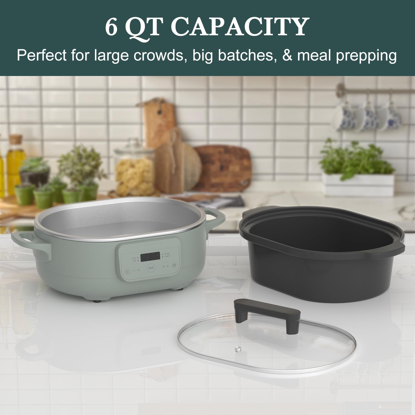 INDY VAC keeping-warm indicator shows hands-off convenience after cooking