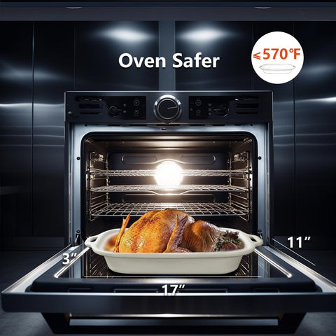 INDY VAC ceramic bakeware is dishwasher-safe for effortless cleanup