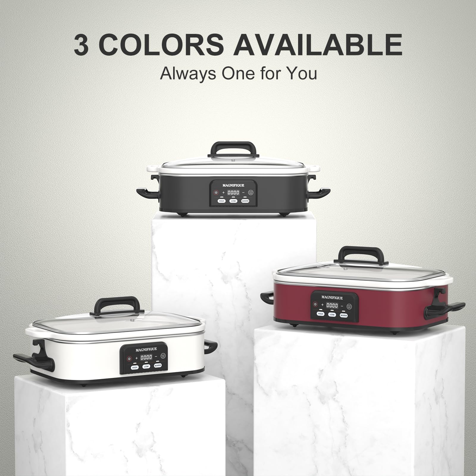 INDY VAC oven-safe casserole up to 500°F for high-heat recipes.