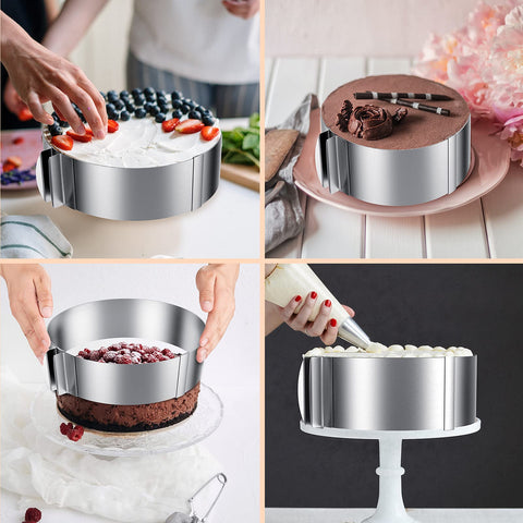 iNeibo inner size markings aid precise sizing during baking.