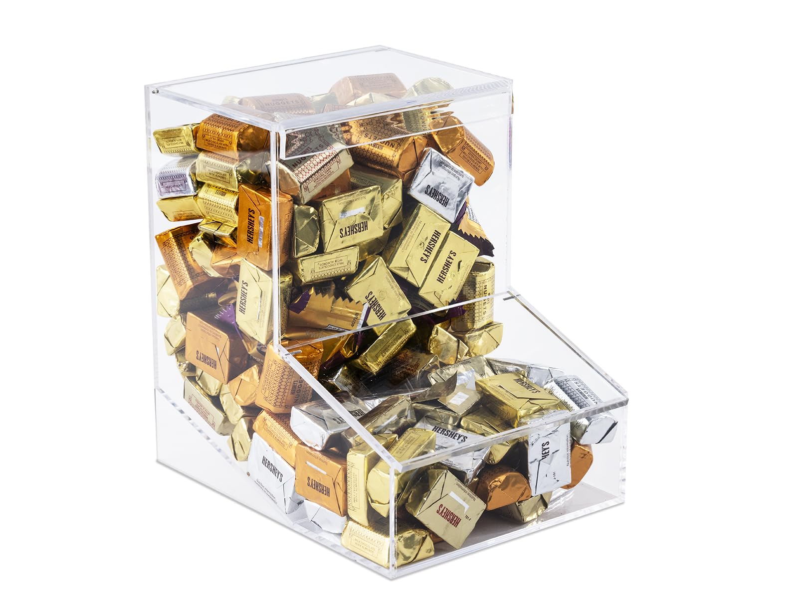 Inevibe Candy Dispenser top-compartment for easy filling and desk-friendly display