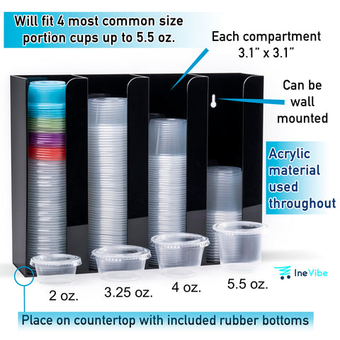 Inevibe countertop setup with rubber bumpers prevents sliding during service