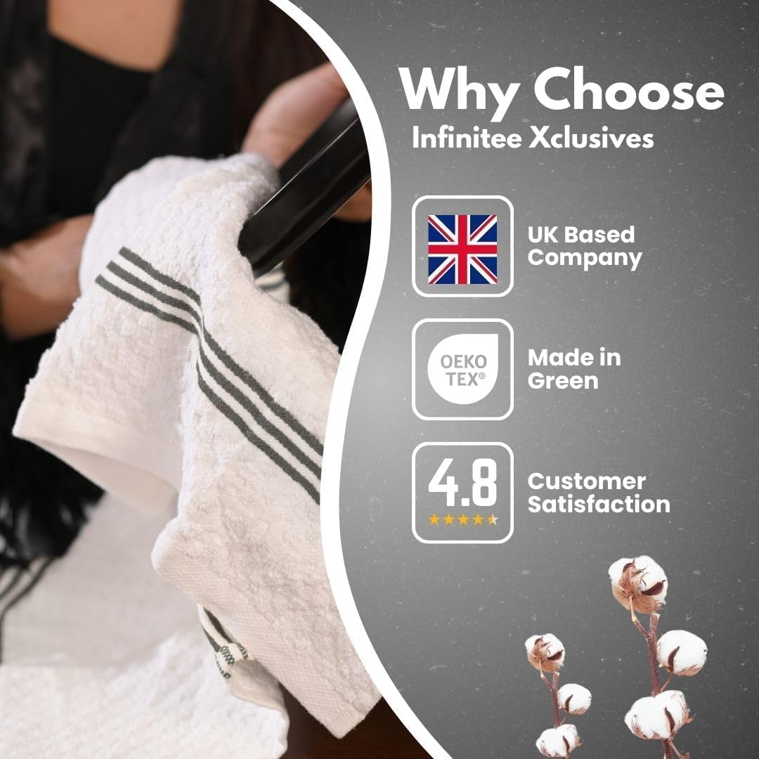 Infinitee Xclusives neutral grey tone complements modern kitchen decor