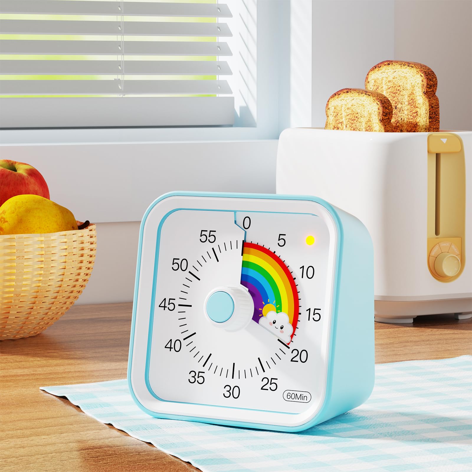 InfPokid ADHD focus timer provides a clear visual structure for tasks