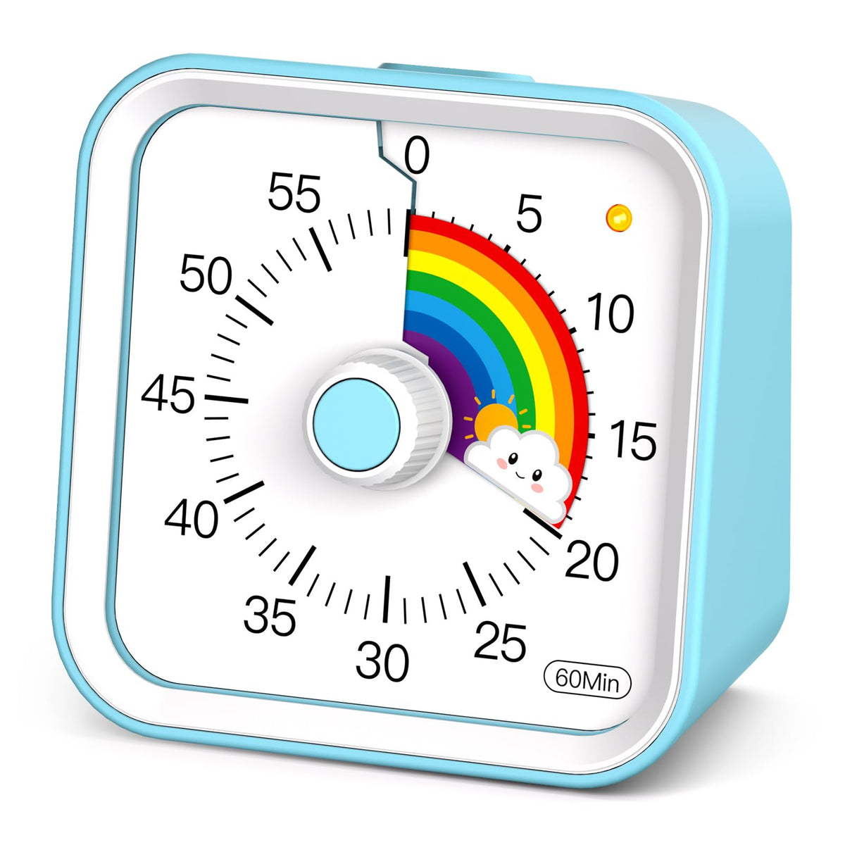 InfPokid rainbow timer face helps kids visualize time during activities