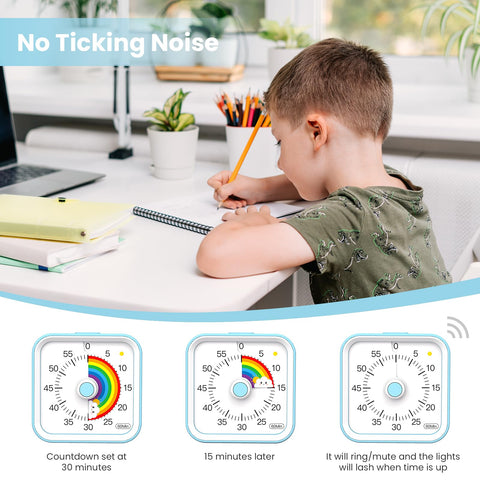 InfPokid silent classroom timer supports smooth transitions without disruption