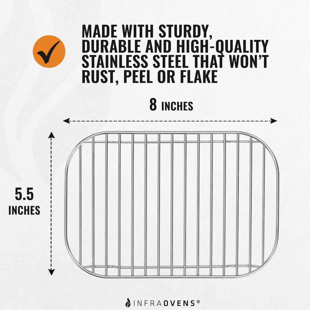 INFRAOVENS dishwasher-cleanup: dishwasher-safe components simplify post-cook cleanup