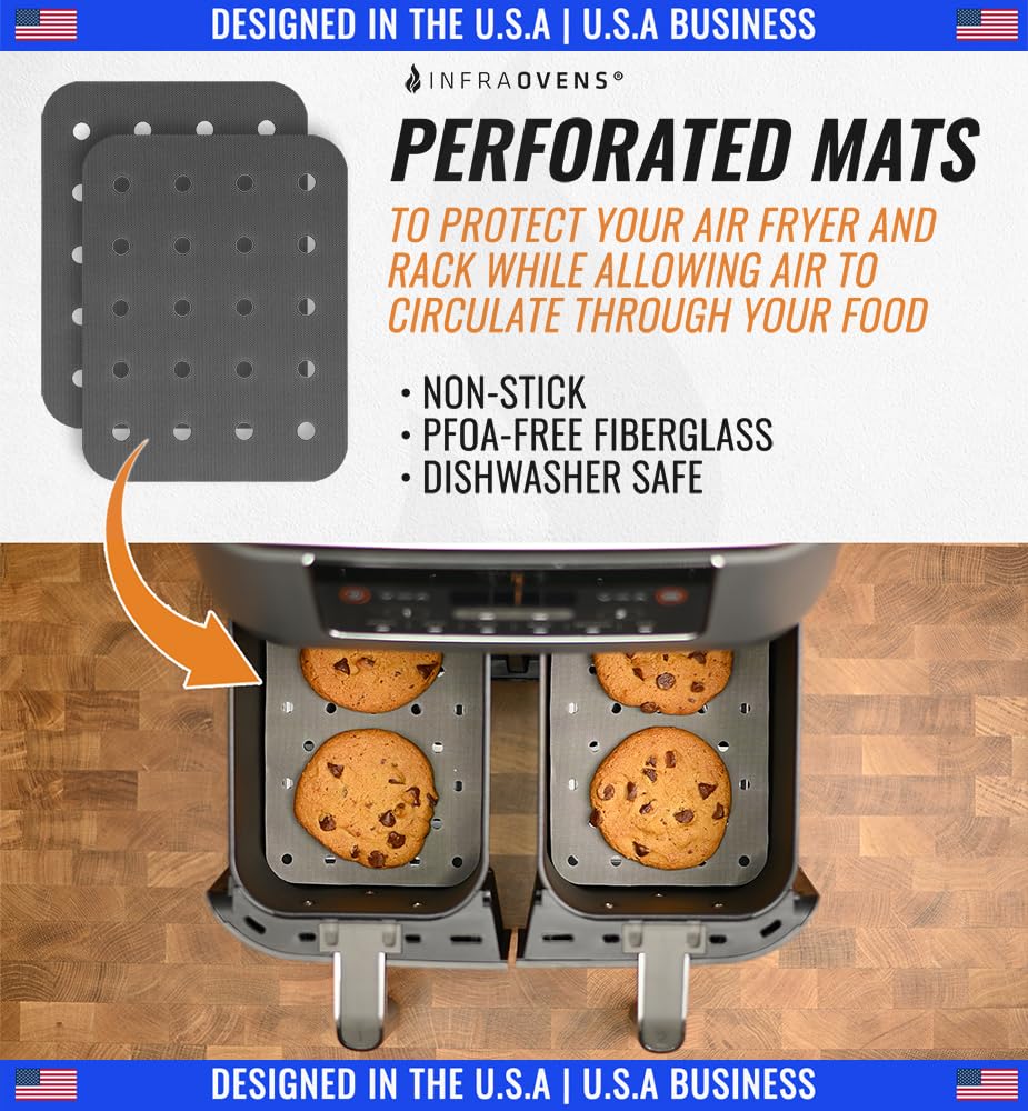 INFRAOVENS mesh-dehydration-mat: even airflow for even dehydration and easy cleanup