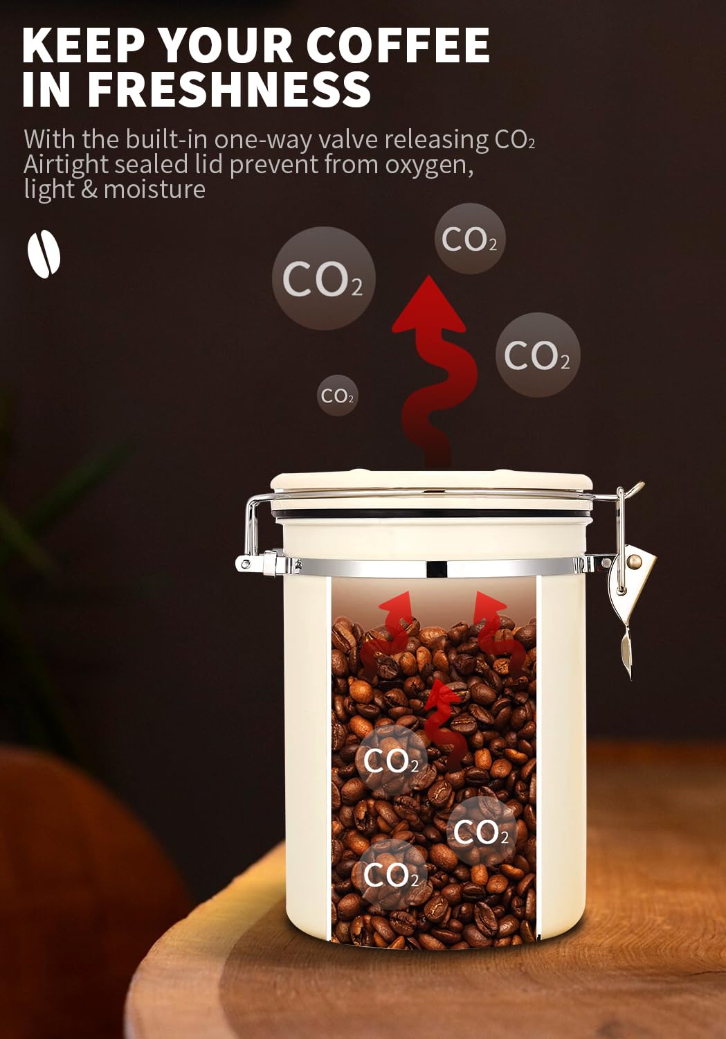 Versatile storage for tea sugar or snacks beyond coffee